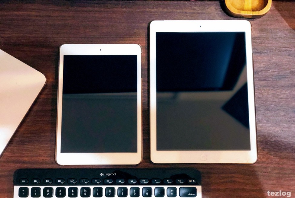 iPad 9.7インチとiPad mini3