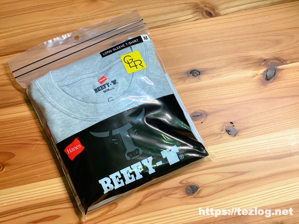 HANES BEEFY-T ロングTシャツ