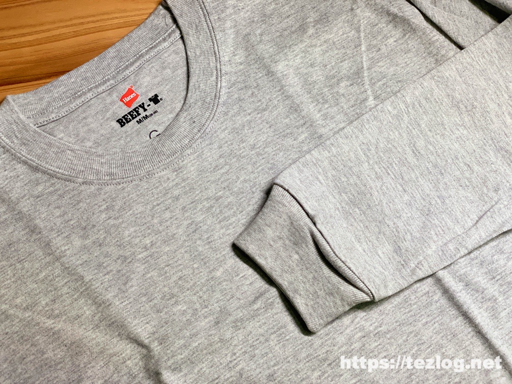 HANES BEEFY-T ロングTシャツ