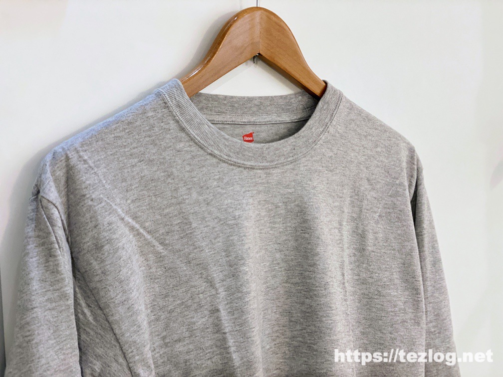 HANES BEEFY-T ロングTシャツ
