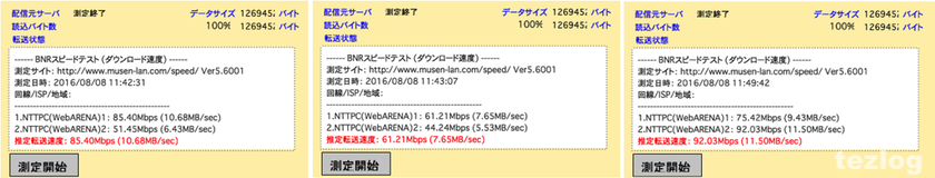 11ac対応ルーター PA-WG2200HP 変更後