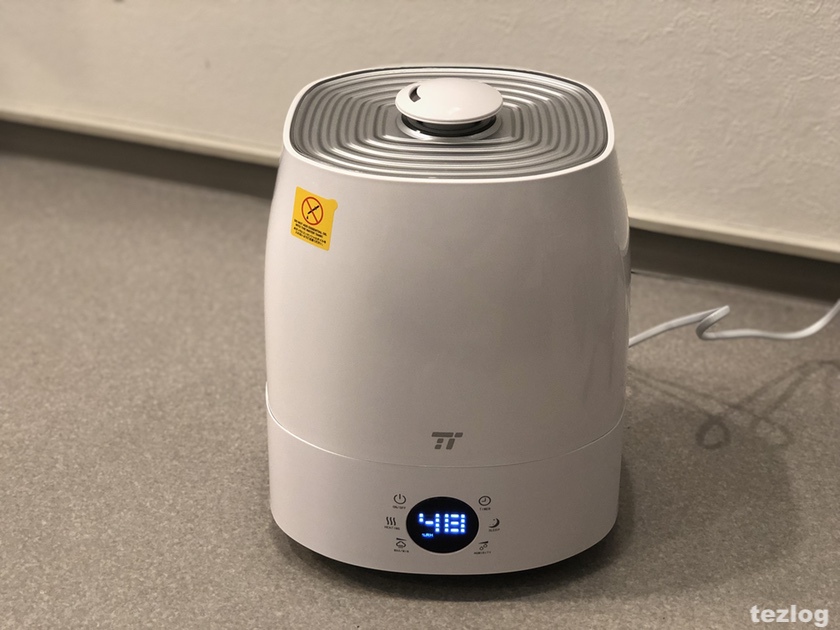 TaoTronics 加湿器 tt-ah007 電源オン