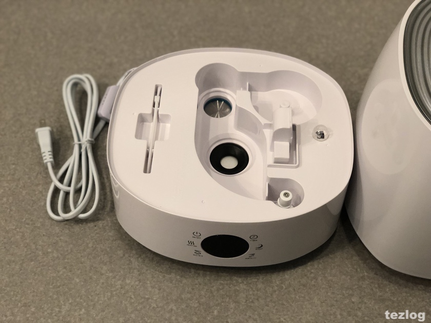 TaoTronics 加湿器 tt-ah007 タンクを外したところ