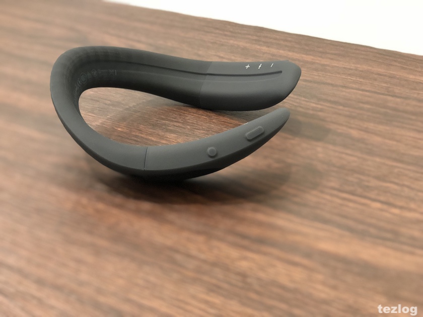 Bose ウェアラブルスピーカー SoundWear Companion カバーを外した本体