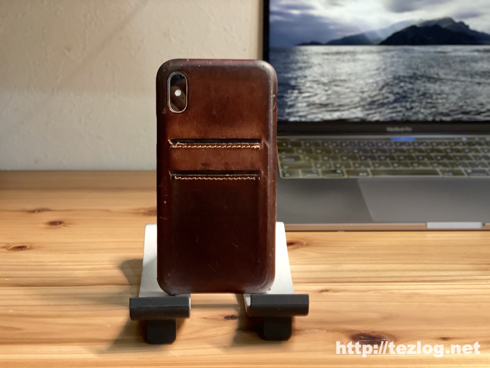 Twelve South Relaxed Leather for iPhoneの経年変化 2年2ヶ月使用