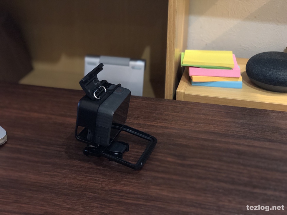 GoPro Hero6と付属のフレームの開け方