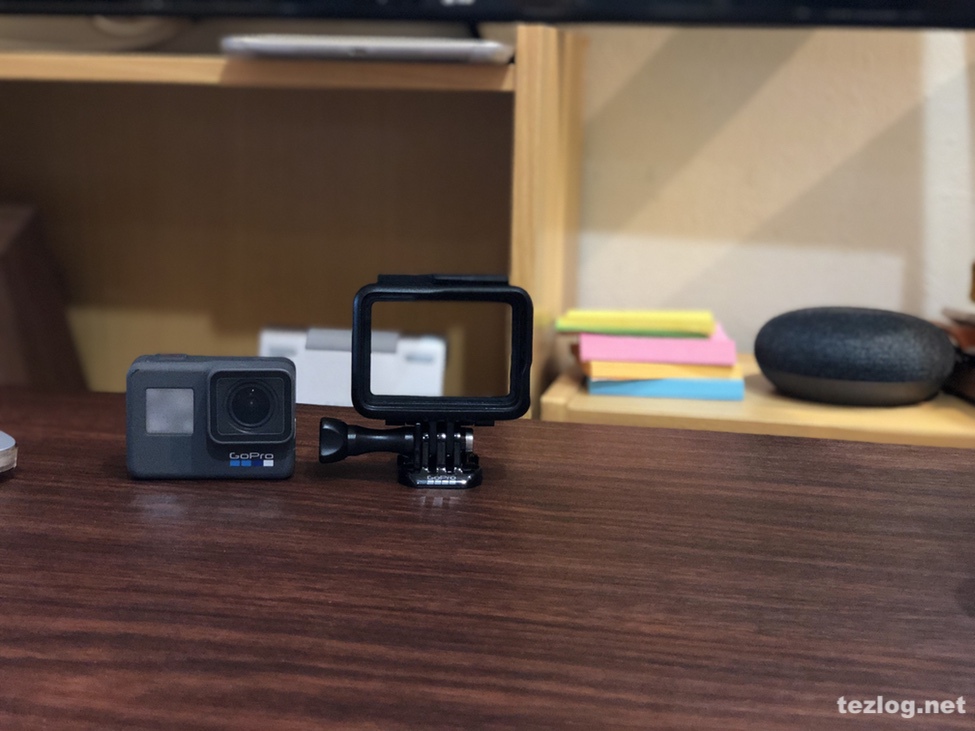 GoPro Hero6と付属のフレーム