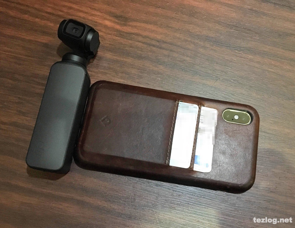 Osmo Pocket とiPhone Xを接続