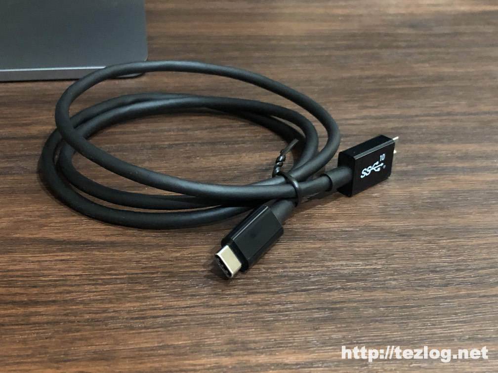 Amazonベーシック USB-C to Micro USB-B 3.1gen 0.9m ブラック
