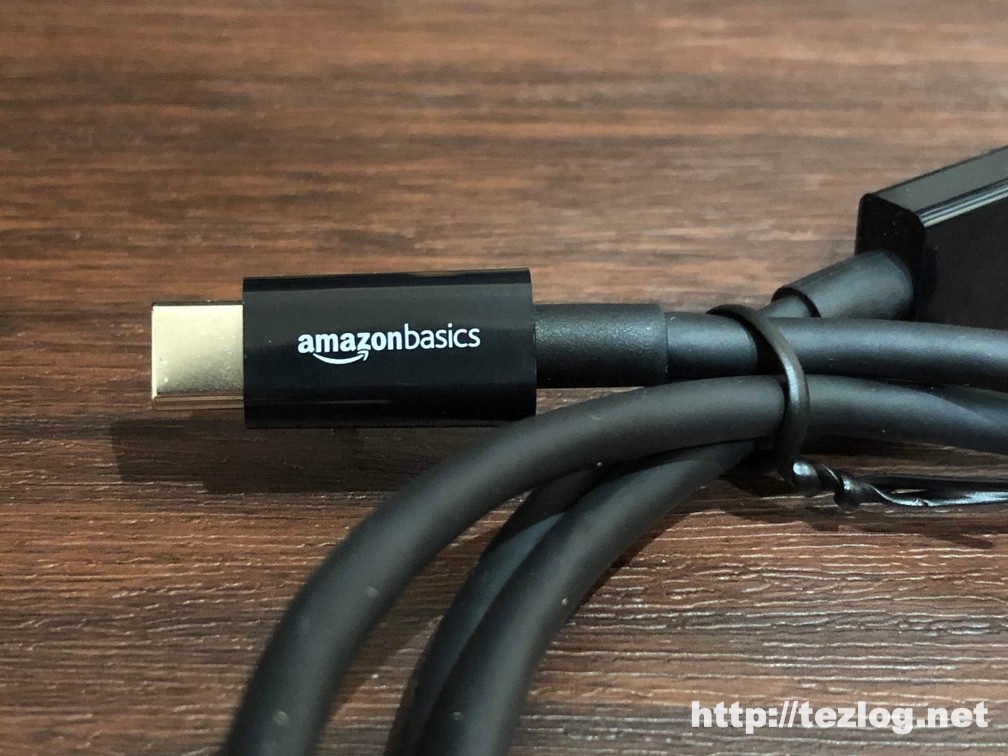 Amazonベーシック USB-C to Micro USB-B 3.1gen 0.9m ブラック
