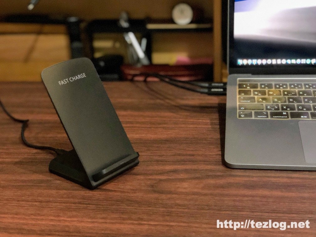 Seneo 急速ワイヤレス充電セット QC3.0アダプター付き Qi認証済み PA135A
