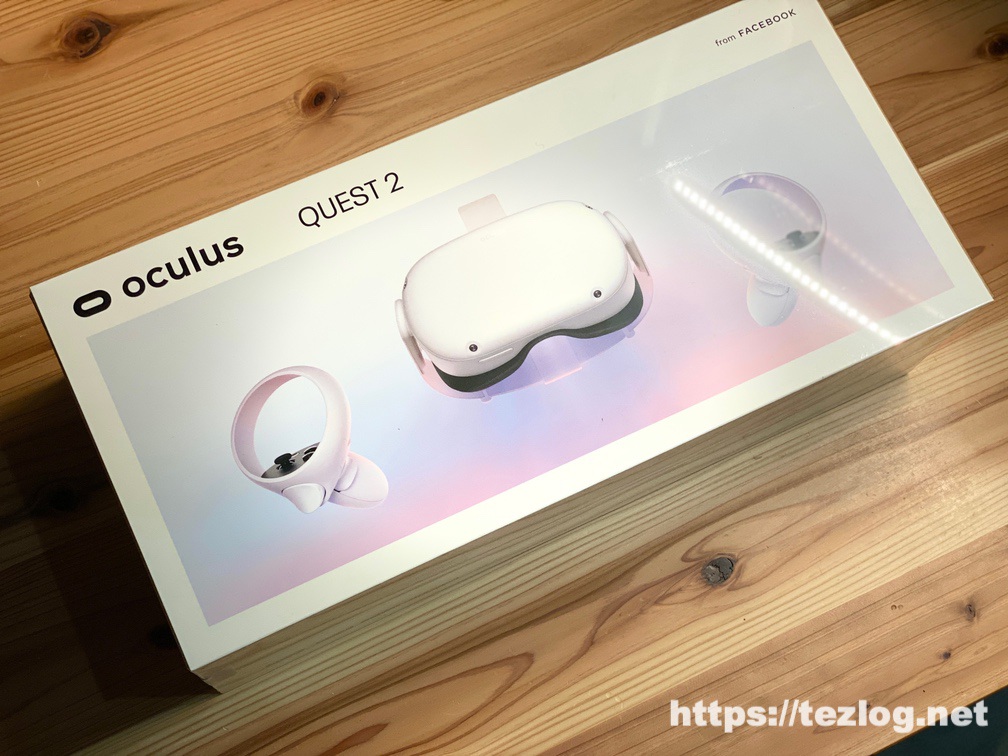 Oculus Quest 2 パッケージ