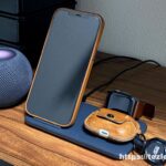 Anker PowerWave+ 3-in-1 stand with Watch Holder ワイヤレス充電器 Apple Watchホルダー付 使用風景