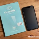 Klearlook Phone 13 / 13 pro アンチグレア ガラスフィルム パッケージとiPhone 13 Pro