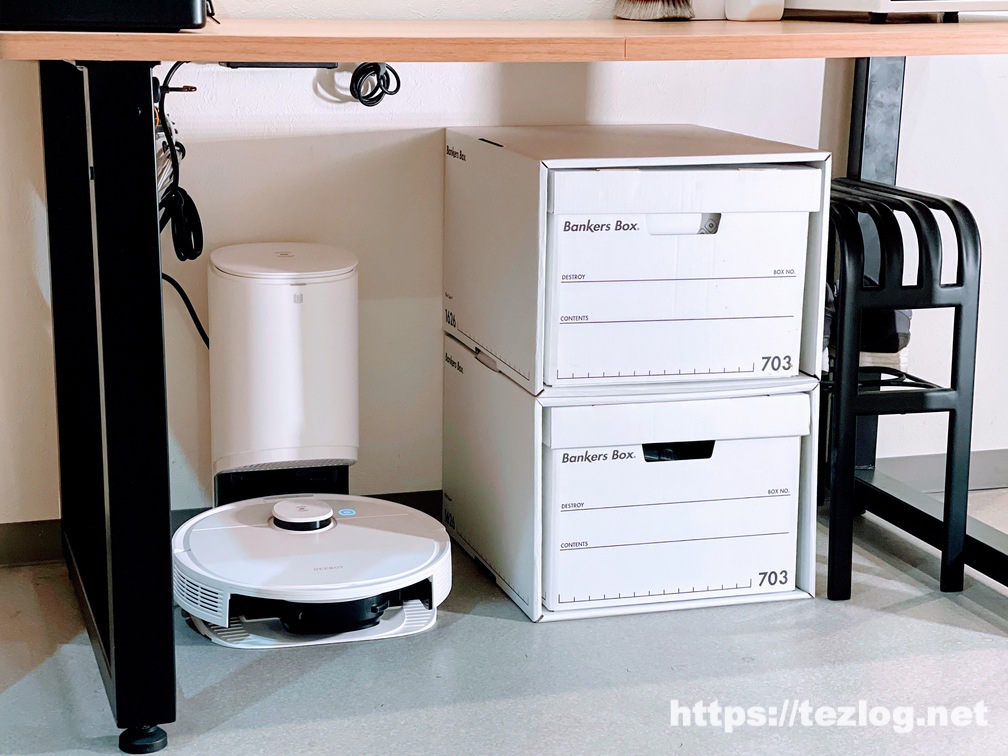 ECOVACS ロボット掃除機 DEEBOT N8 PRO+ 使用風景