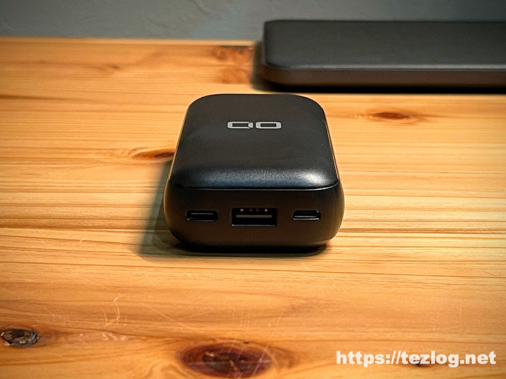 CIO モバイルバッテリー CIO-MB20W-10000-BK 充電端子