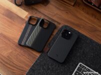 PITAKA MagEZ Case 3 iPhone 14 Pro 用 600D 黒/グレーツイル柄、600D 黒/グレー 序曲、600D 黒/グレー ラプソディー3種類