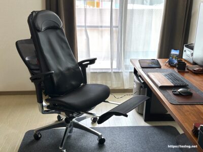 COFO Chair Premium でドクターエア 3Dマッサージシートプレミアムを使用