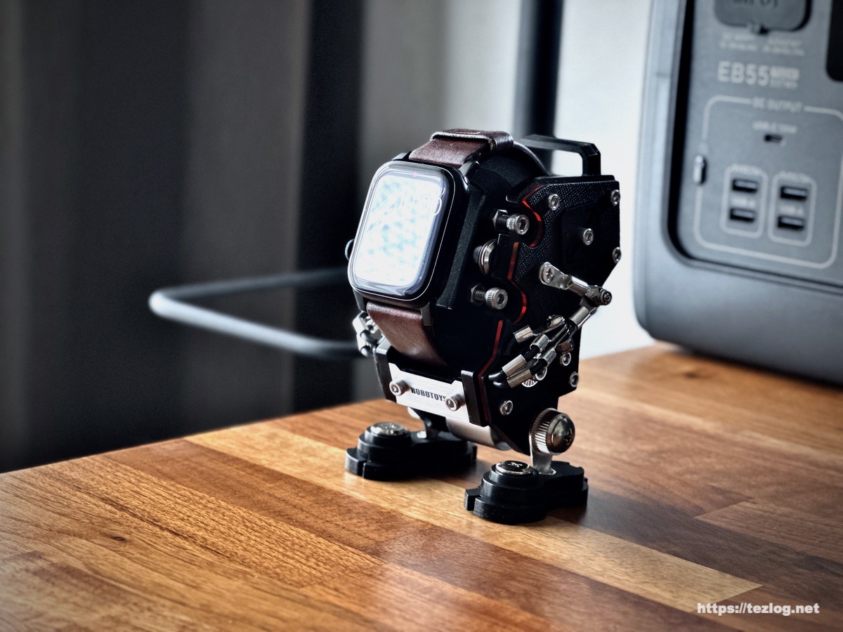 ROBOTOYS Robotic Apple Watch Stand Apple Watchの取り付け方3