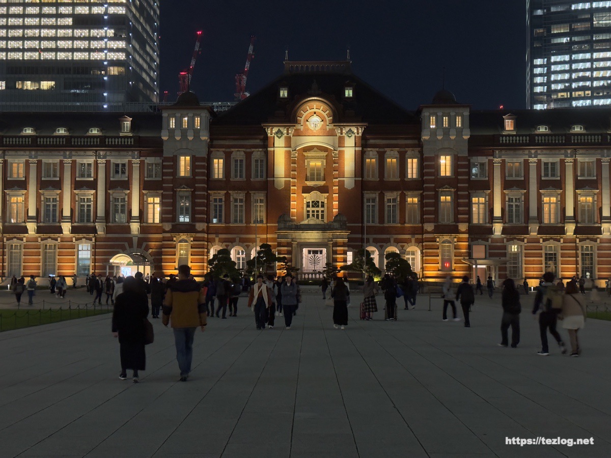 iPhone 15 Pro Max 2倍で撮影した東京駅