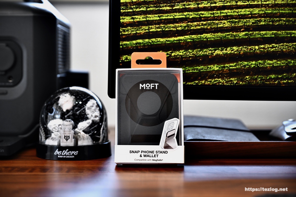 MOFT 耐久強化版 Snap-On スマホスタンド MOVAS レザー パッケージ