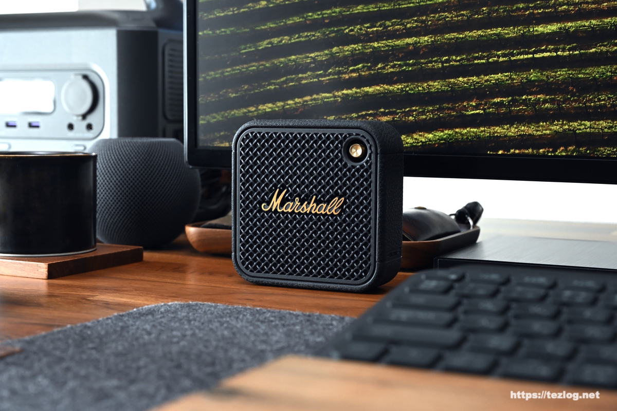 最終価格　納品書有り　Marshall willen 2 マーシャル　スピーカー Amazon.co.jp: Marshall ワイヤレスポータブル防水スピーカー