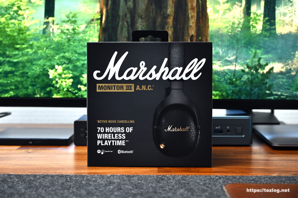 Marshall Monitor III A.N.C. パッケージ