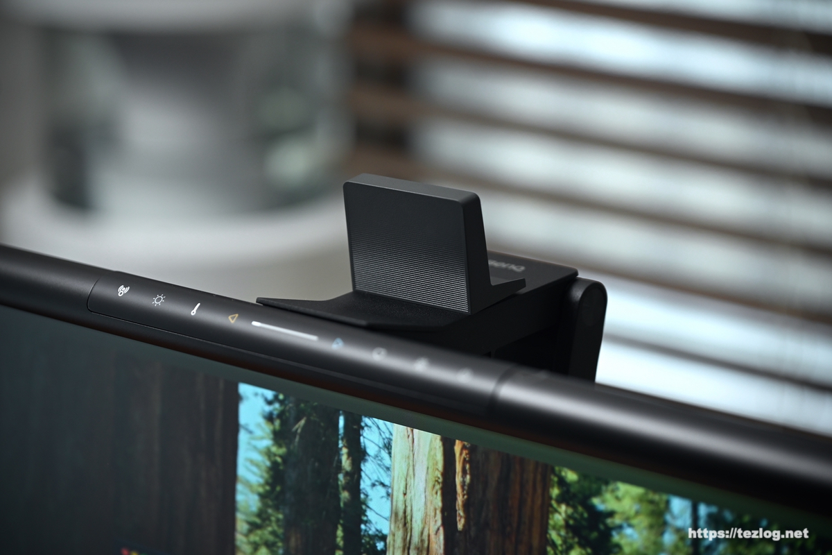BenQ ScreenBar Pro ウェブカメラアクセサリーの使い方