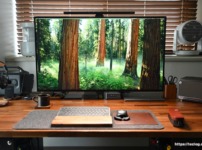 BenQ ScreenBar Pro / LG 42インチモニター