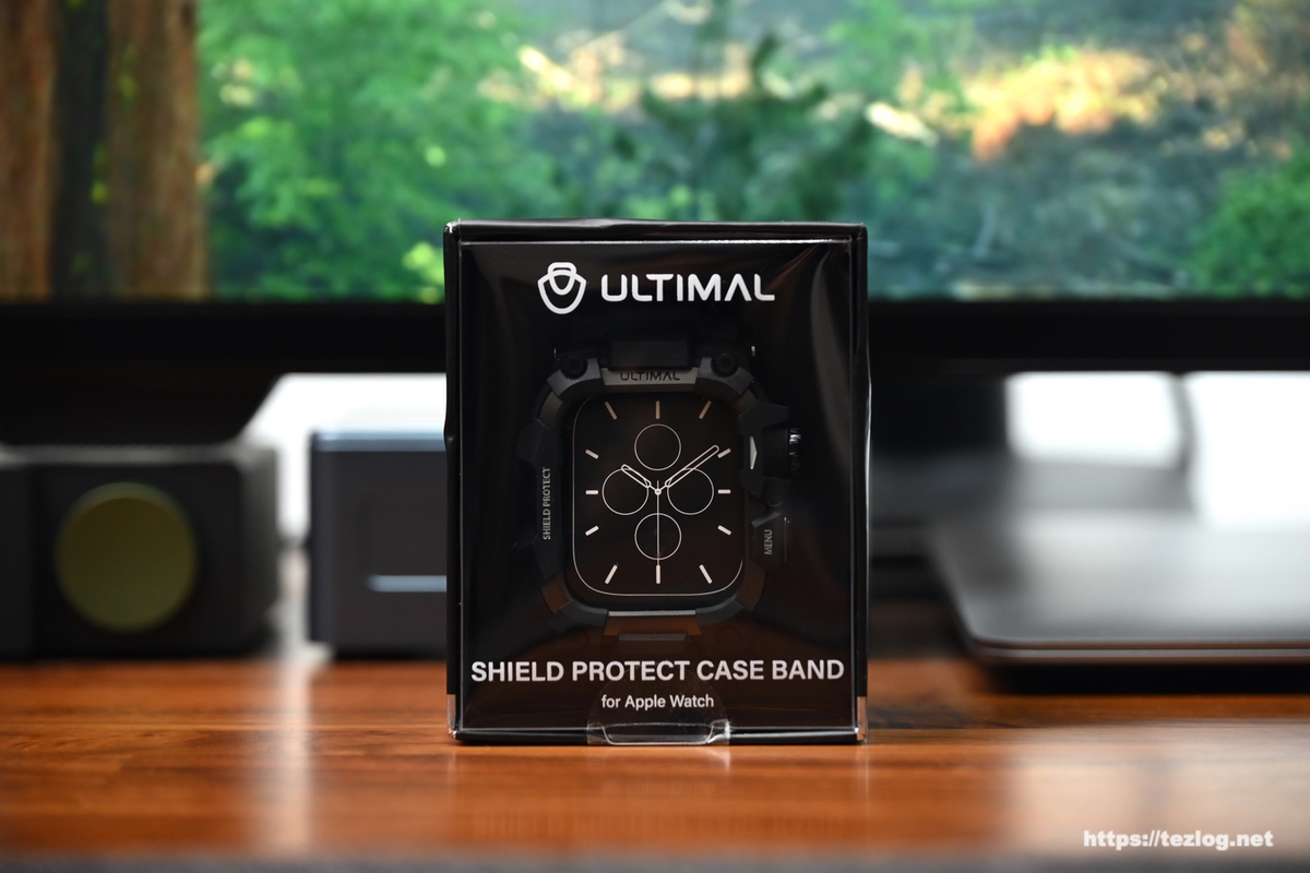 ULTIMAL コンパチブル Apple Watchバンド 「シールドプロテクトケースバンド」パッケージ