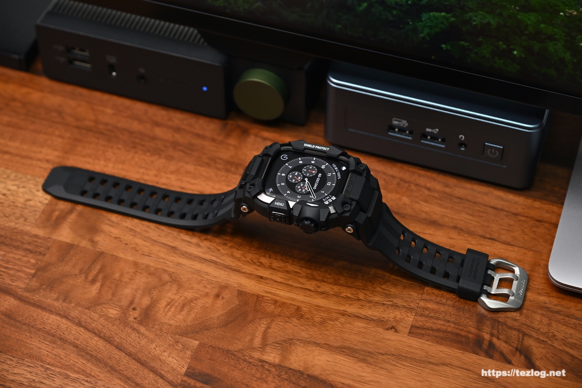 ULTIMAL コンパチブル Apple Watchバンド 「シールドプロテクトケースバンド」