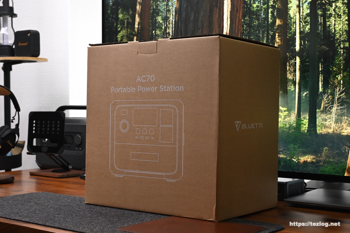 BLUETTI AC70 パッケージ