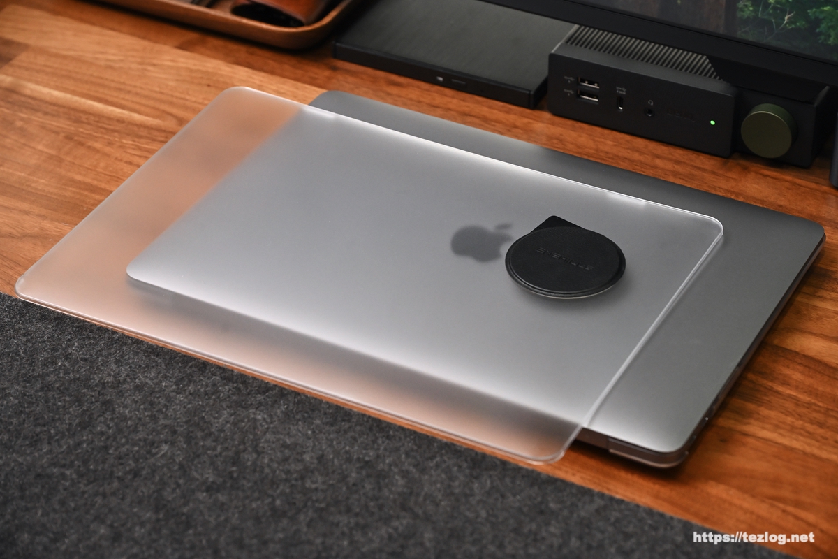 HOGOTECH MacBook Air ケース クリアマットタイプ /メタルプレート/MacBook Air/