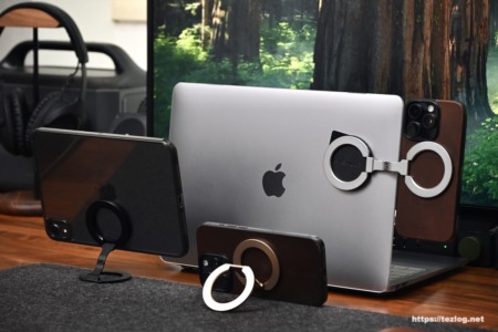 Dual Magic Ring Rev版 3色 / iPhone・iPad・MacBook Airでの使用例