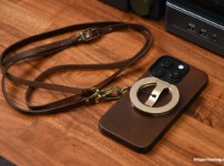Dual Magic Ring RevにショルダーストラップをつけてMagSafeショルダーストラップを作った 1