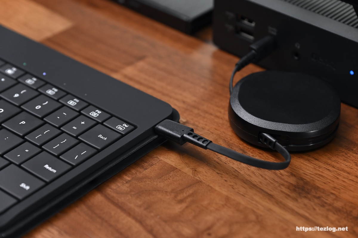 MOKIBO Fusion Keyboard ユニバーサルタイプ 充電の仕方