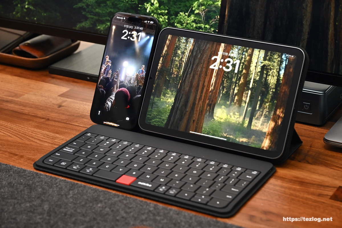 MOKIBO Fusion Keyboard ユニバーサルタイプ / iPad mini / iPhone 16 Pro