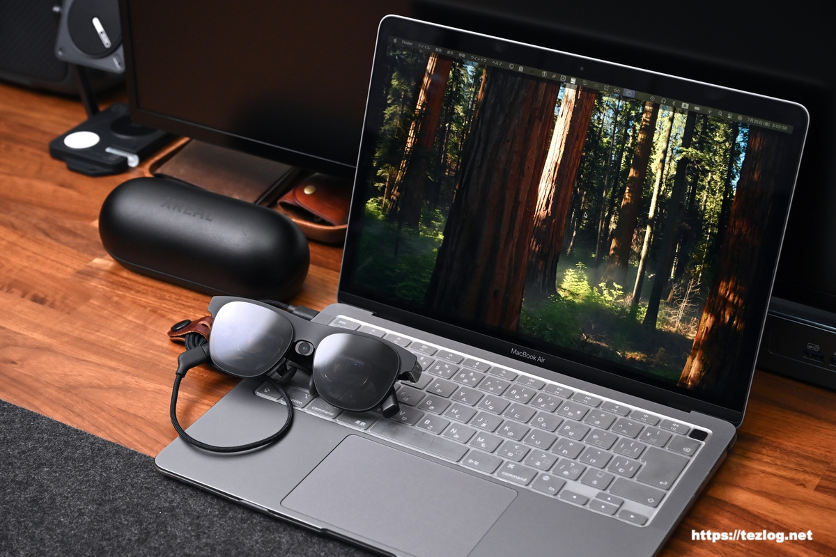 XREAL One Pro / MacBook Air