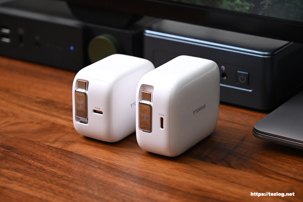 TORRAS FlexLine 巻取り式 USB Type-C 充電器 40W/67W