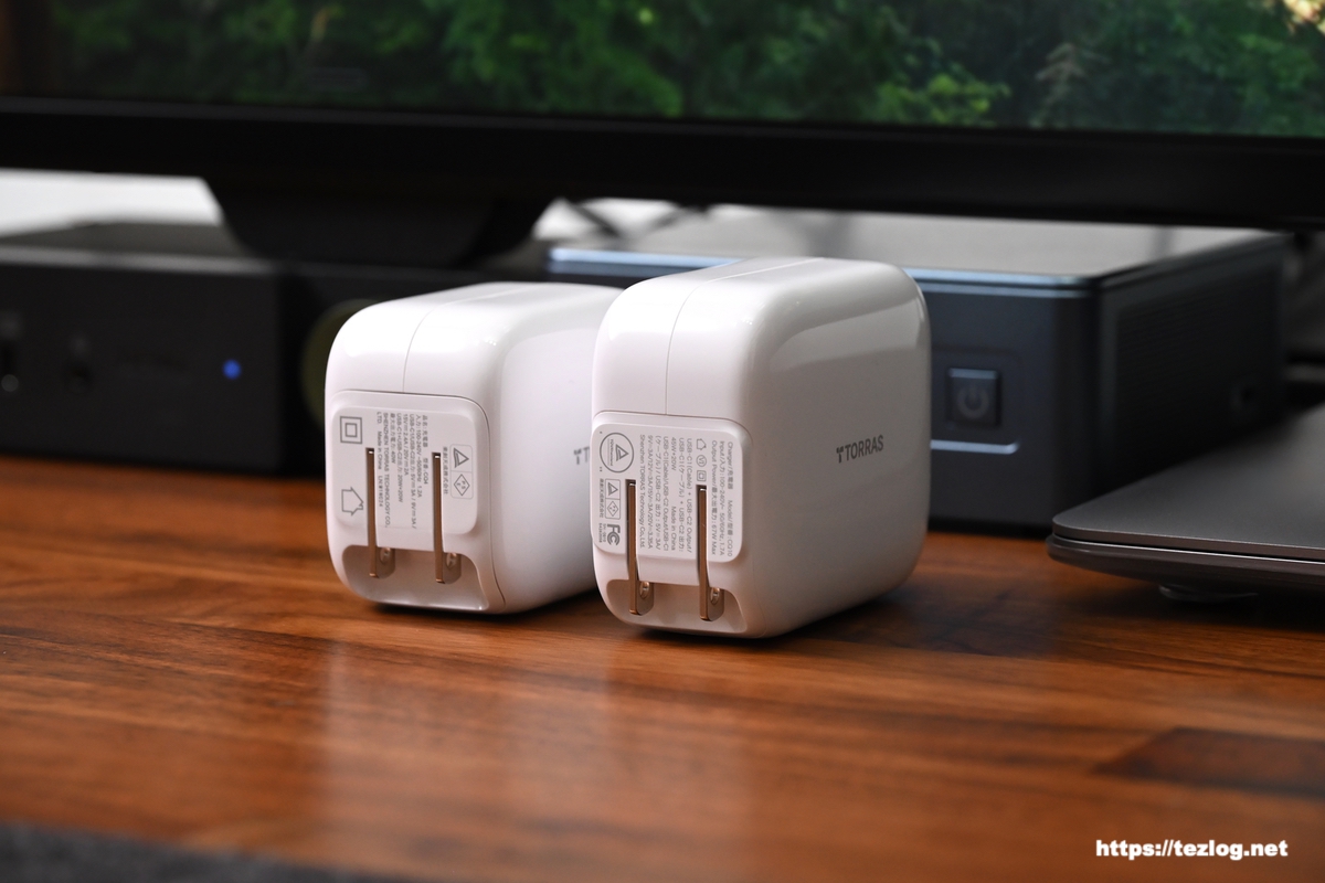 TORRAS FlexLine 巻取り式 USB Type-C 充電器 40W/67W