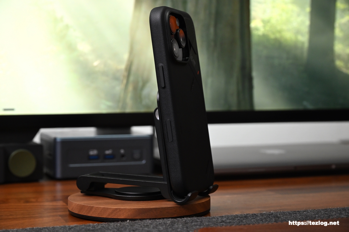 Aulumu A16 ヴィーガンレザー iPhone 16 Pro ケース