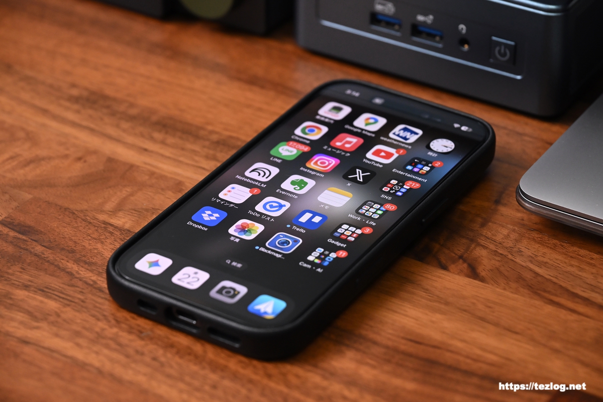 Aulumu A16 ヴィーガンレザー iPhone 16 Pro ケース