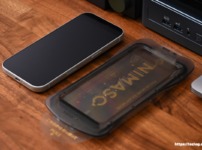 NIMASO アンチグレア iPhone 17 Pro 用 ガラスフィルム 貼り付けキット