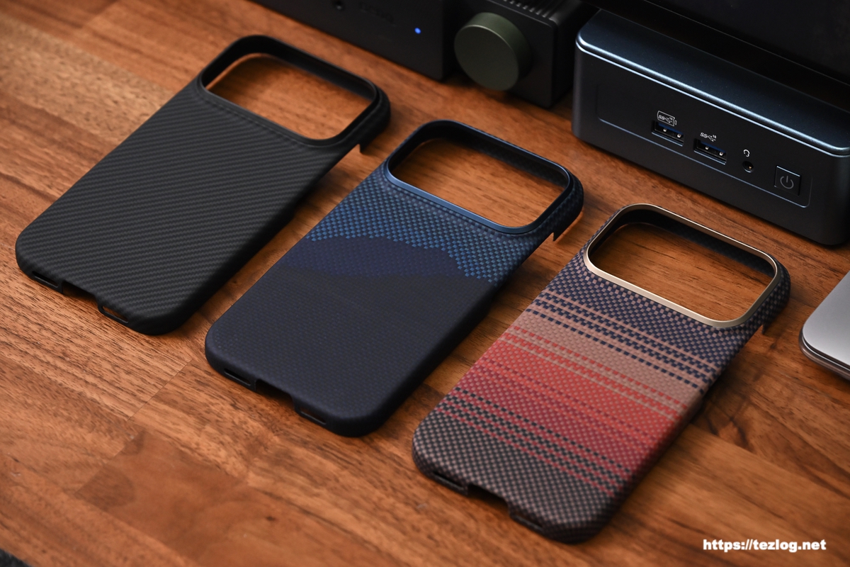 PITAKA Ultra-Slim Case 600D 黒/グレー・StarPeak 山・Sunset 3種類