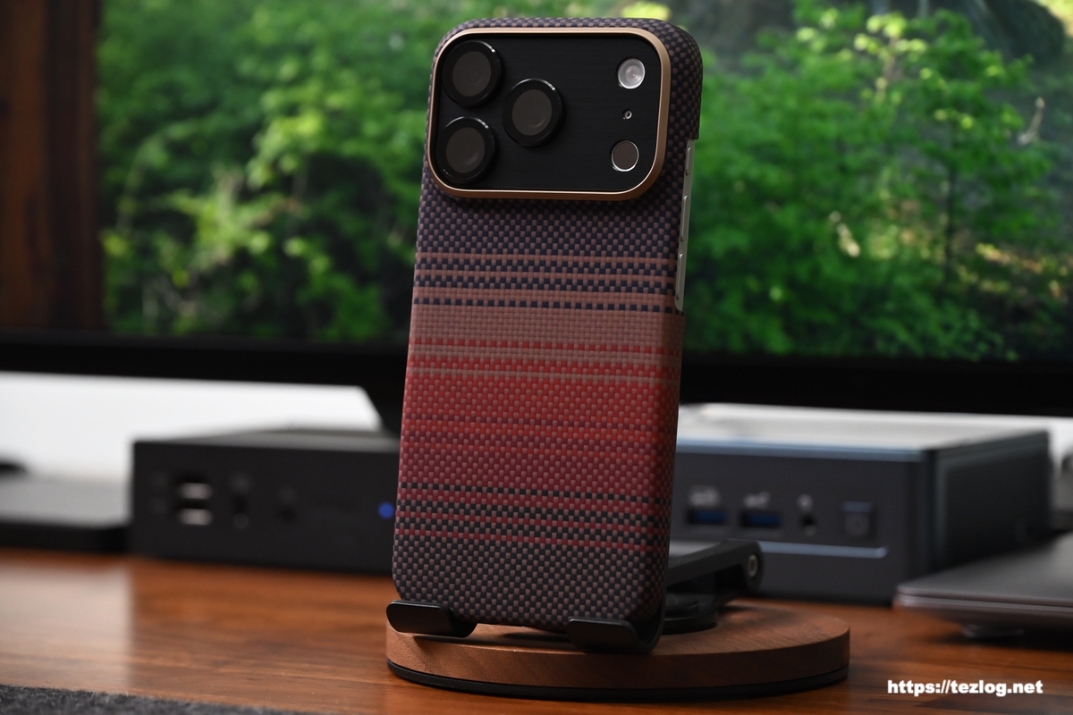 iPhone 17 Pro / PITAKA Ultra-Slim Case Sunset/ SeGinn カメラレンズカバー アルミ合金＋強化ガラス製