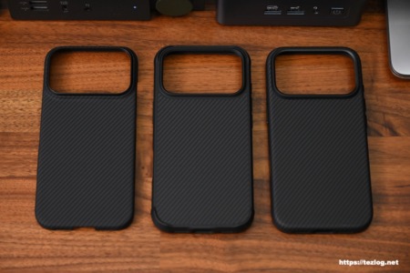 PITAKA Ultra-Slim Case・UltraGuard Case・ProGuard Caseの比較