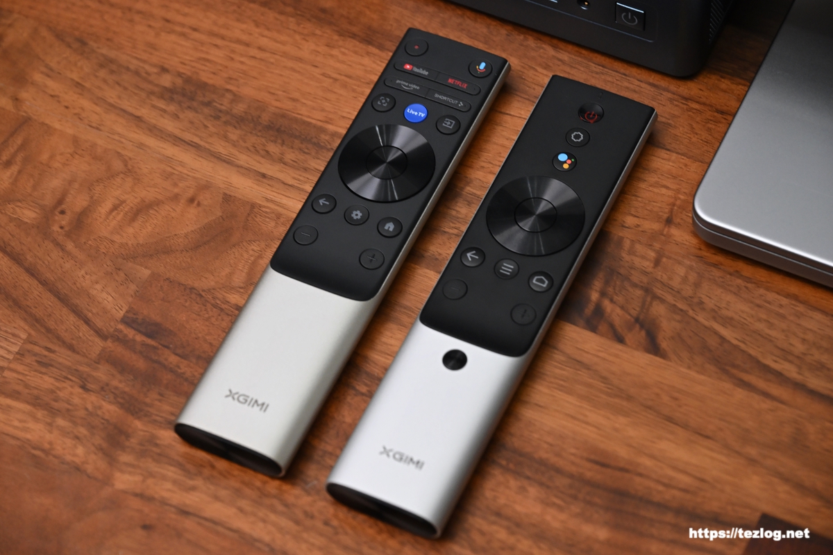 XGIMI HORIZON 20 Pro とHORIZON Proのリモコン比較