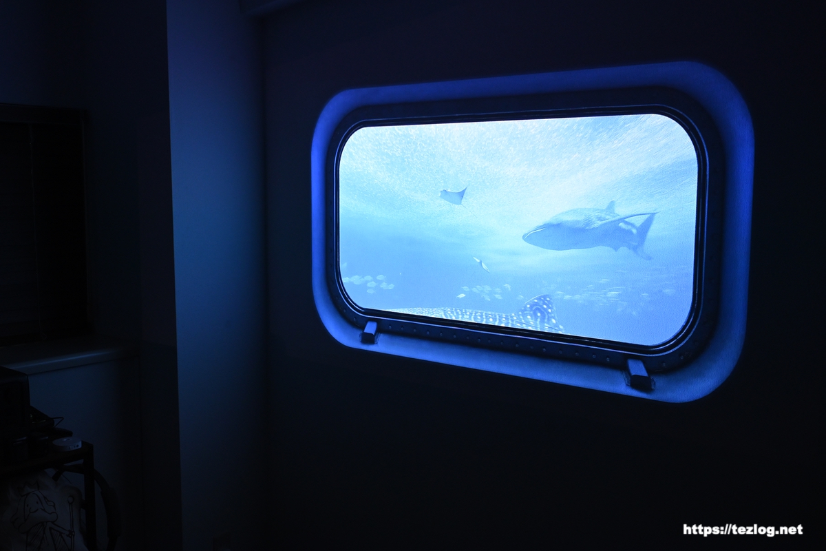 XGIMI HORIZON 20 Pro・ XGIMI Wallで潜水艦の窓