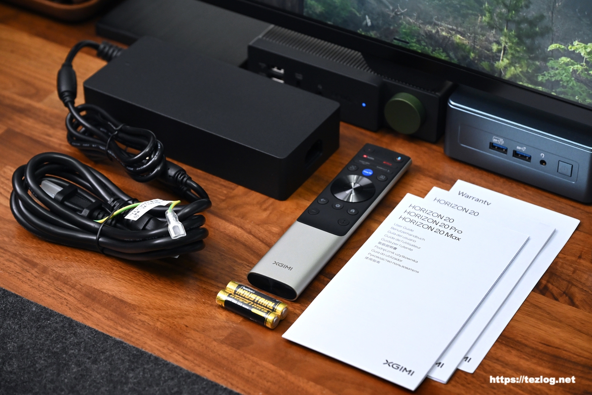 XGIMI HORIZON 20 Pro 付属品一式