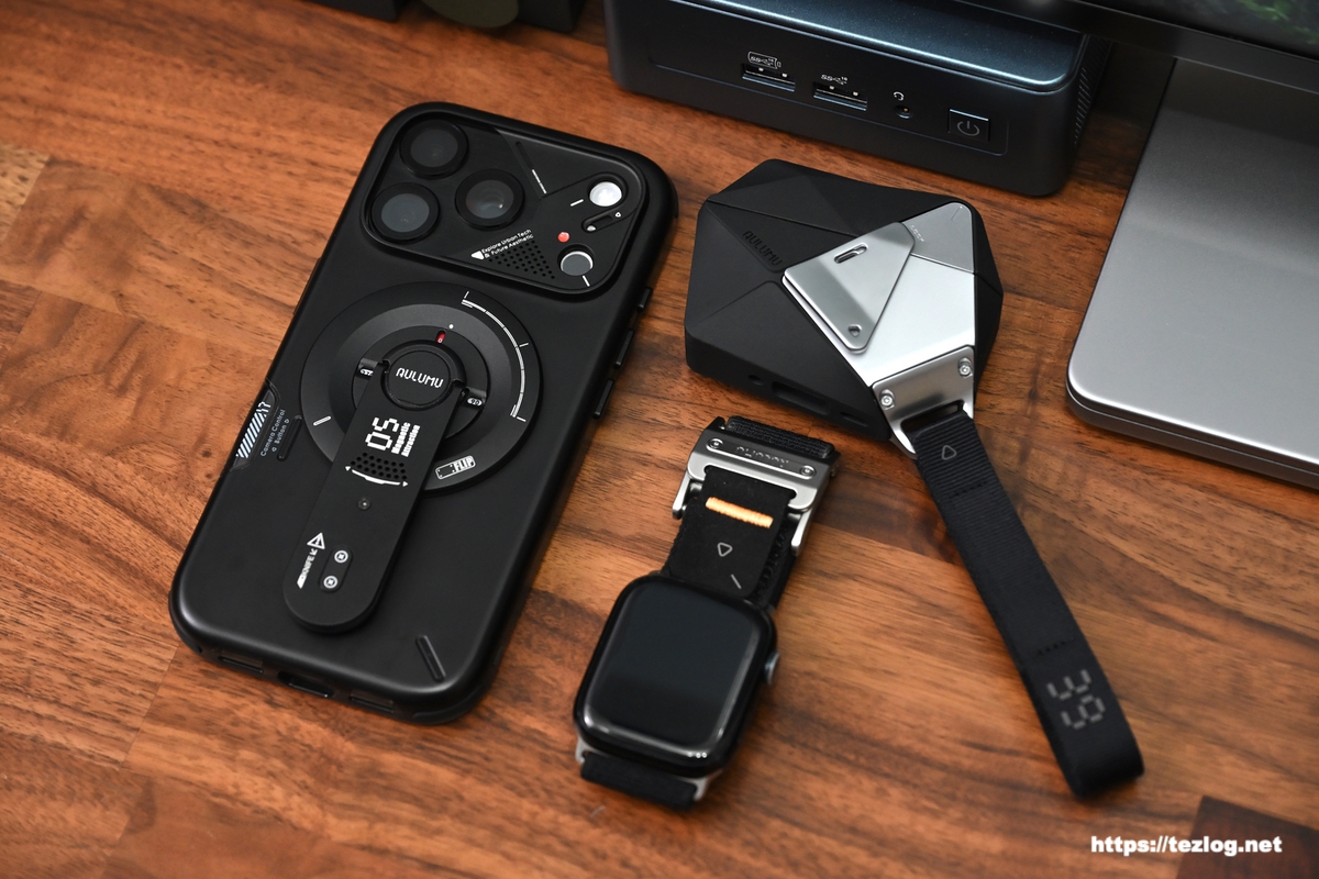 AULUMU A17 iPhone 17 Pro / Pro Max用 耐衝撃ケース ・G05 Air 次世代マグセーフスタンドとAulumu A39 AirPods Pro 3 ケース